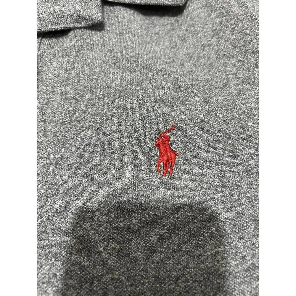 Grey Polo Ralph Lauren Classic Fit Men's‎ Polo Shirt XL Gray